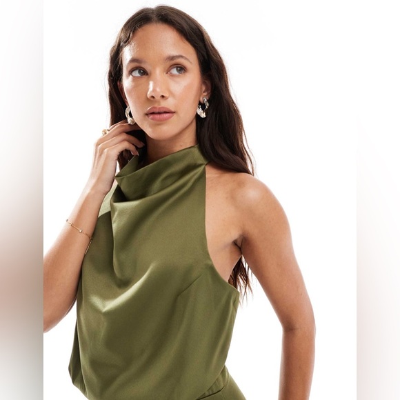 Elliatt Camo dress in khaki (D9) - Picture 2 of 3